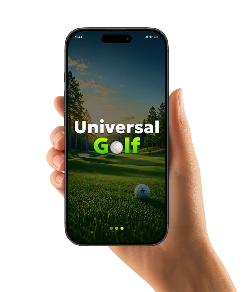  Universal Golf app on iPhone
